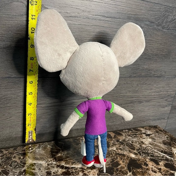 CHUCK E. CHEESE "BIG HEAD" PLUSH STUFFED TOY - Picture 7 of 7